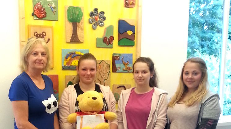 Kuchenbasar für Bärenherz: Schüler der Paul-Guenther-Oberschule Geithain engagieren sich für das Kinderhospiz