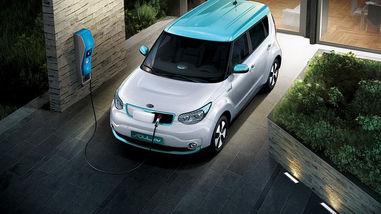 Ny forbedret KIA Soul EV kører nu 250 km på en opladning