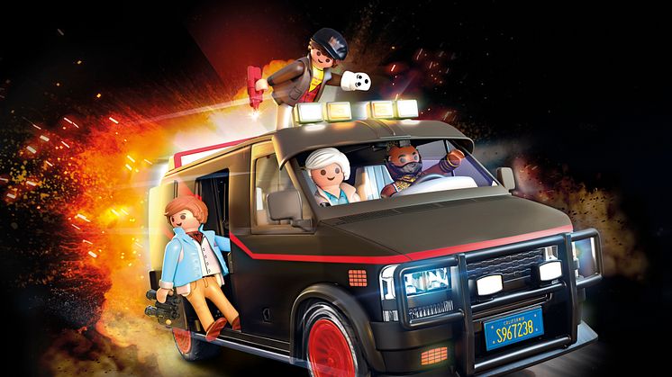 PLAYMOBIL trifft auf das A-Team: A-Team Van kommt im Oktober