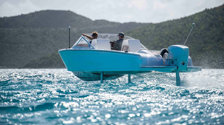 ​This electric hydrofoil is the perfect superyacht tender