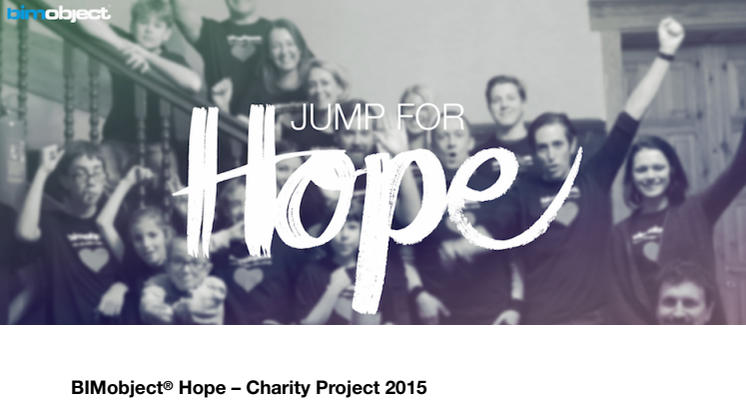 BIMobject® Hope – Charity Project 2015