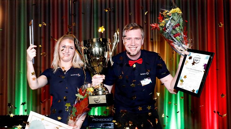 Vinst i årets Coffee Professionals Cup!