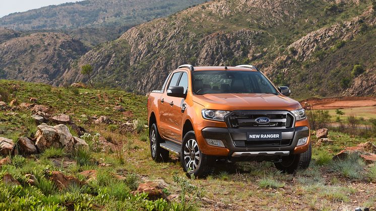 Pickup til det grove og til det sjove: Ford Ranger med nyt design, mere sikkerhed og flere kræfter