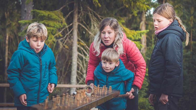 Familjeäventyr på Expedition Vargnatt