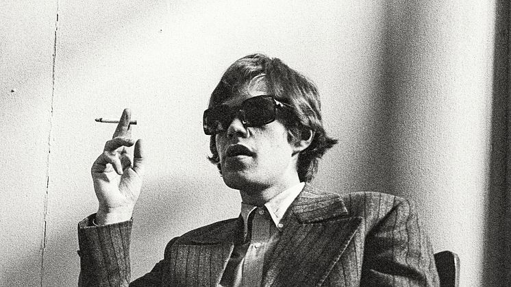 Mick Jagger i logen i Kungliga Tennishallen 1966 © T H U R E S S O N ’ S   P H O T O   C O L L E C T I O N
