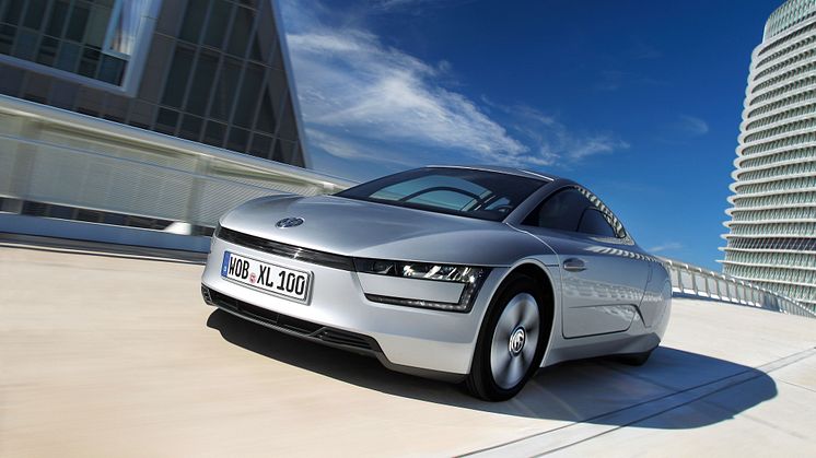  Volkswagen XL1 klar för produktion – förbrukar endast 0,9 liter per 100 km