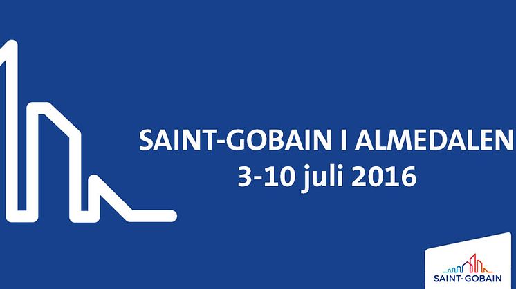 Träffa Saint-Gobain i Almedalen 3-10 juli