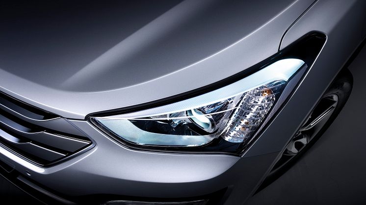 Ny Hyundai Santa Fe - LED frontlys