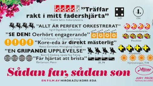 Lindesbergs Filmstudio visar "Sådan far, sådan son" - drama från Japan 