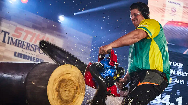 STIHL TIMBERSPORTS® avlyser VM 2020 i Partille Arena, Gøteborg