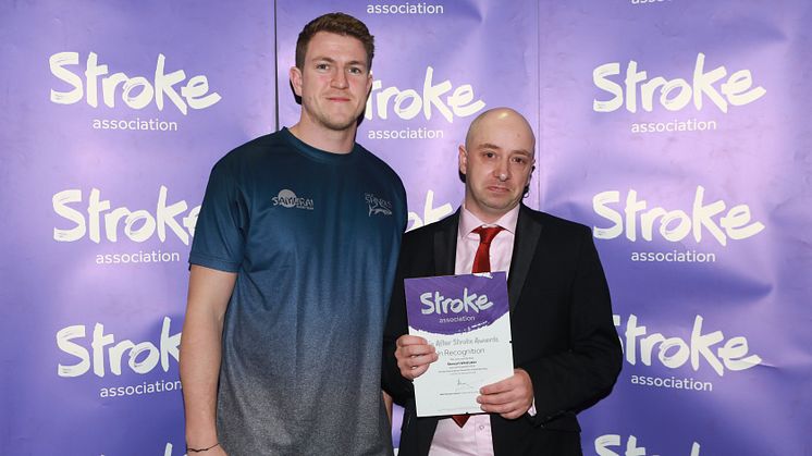 ​Blackburn stroke survivor receives regional recognition