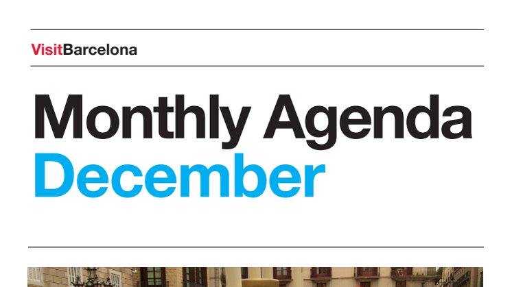 Visit Barcelona - December Agenda