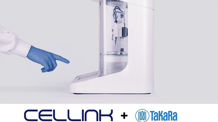 CELLINK ingår ett utvecklingssamarbete med Takara Bio