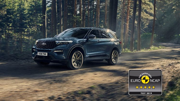 5 STERNE: FORD EXPLORER PLUG-IN-HYBRID ERHÄLT MAXIMALE EURO NCAP-BEWERTUNG