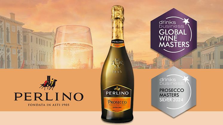 Perlino vinner silvermedalj i global proseccotävling