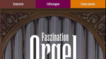 Faltblatt „Faszination Orgel 2014“