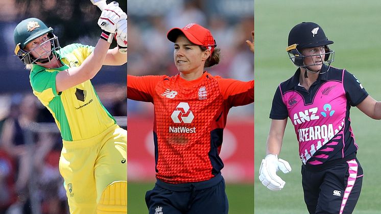 Meg Lanning, Tammy Beaumont and Sophie Devine will all play in The Hundred (Getty Sport)