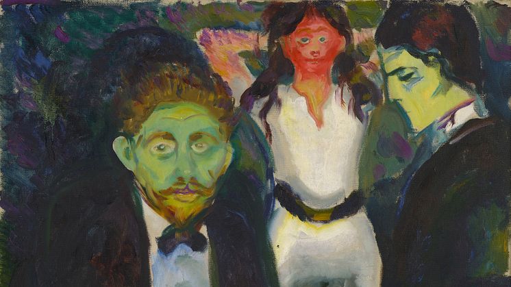 Edvard Munch: Sjalusi / Jealousy (1927?)