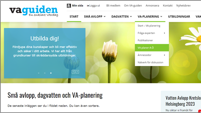 Nya VA-planer till VA-guidens dokumentbibliotek?