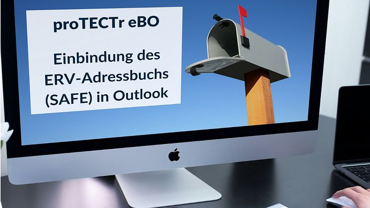 Bild: Einrichtung ERV-Adressbuch (SAFE) für eBO mit proTECTr