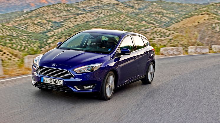 Nya Ford Focus: avancerad teknik, detaljomsorg och ännu högre energieffektivitet lyfter världens mest sålda bilmodell