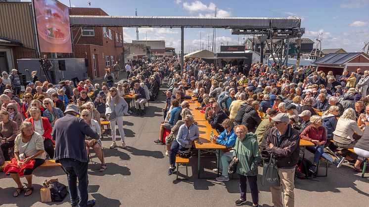 Med op mod 5.000 gæster er Læsø Jomfruhummerfestivalen et af Læsøs helt store arrangementer.