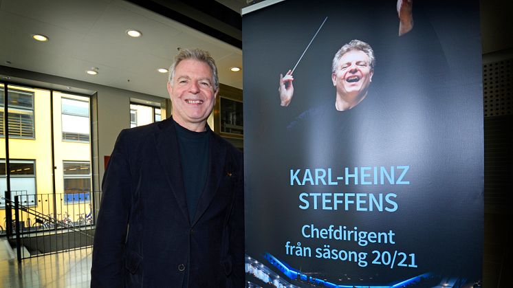 Karl-Heinz Steffens, ny chefdirigent SON. Foto SON
