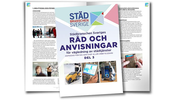 Städbranschen Sveriges Råd och Anvisningar, del 3 – För vägledning av städtjänster