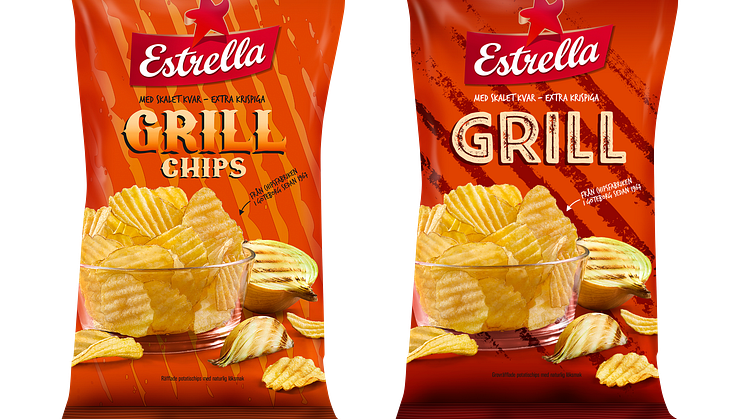 Estrella Grillchips får ny design 2020