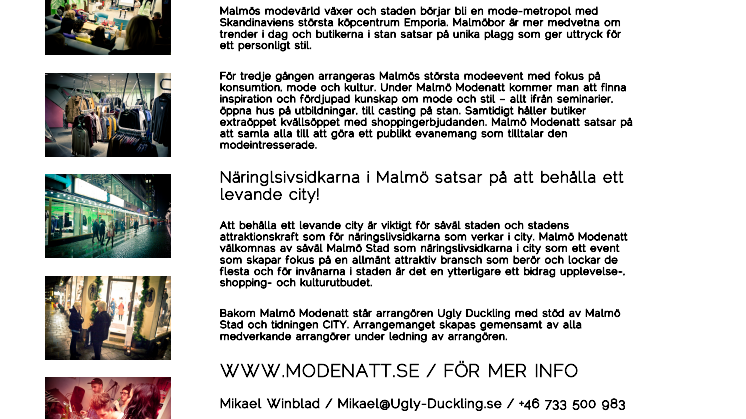 Malmö Modenatt A/W 12.11.09