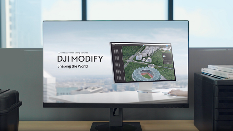 DJI bringt seine erste intelligente 3D-Modellbearbeitungssoftware DJI Modify auf den Markt