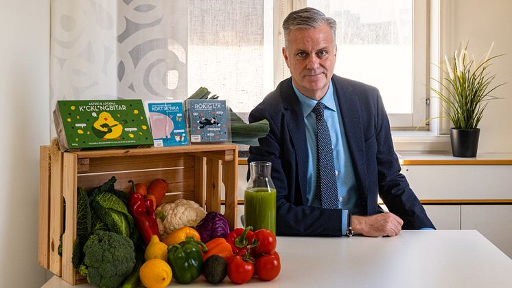 Anders Nilback has been appointed the new CEO of Kale Foods AB. Photo: Nordicpic by Lars.
