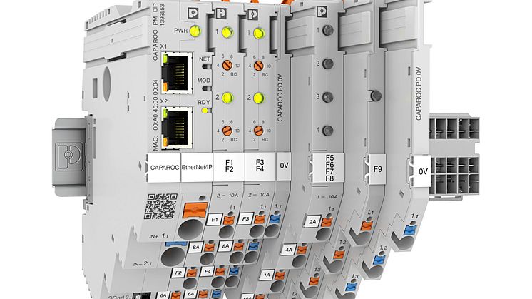 Electronic circuit breaker system: communication via EtherNet/IP™