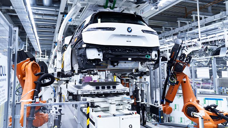 BMW iX i produksjon