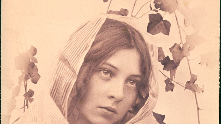 Sigrid Undset fotografert i Kalundborg i 1898