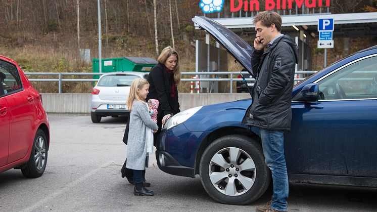 Riktigt nöjda blir bilägarna då de får bra och snabb hjälp när olyckan verkligen är framme.