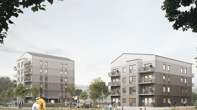 Lindbäcks ska bygga 68 lägenheter på Segeparksgatan åt MKB Fastigheter. 