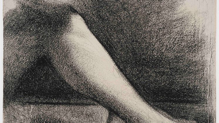 New acquisition: Crayon study by Georges Seurat