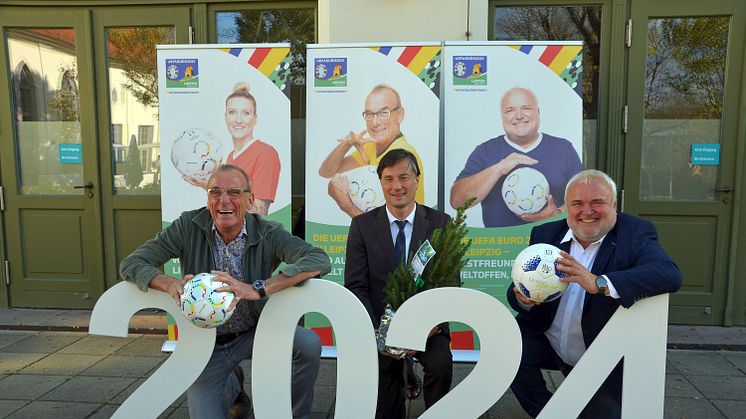 UEFA Euro 2024 - Jürgen Zielinski, Heiko Rosenthal und Prof. Dr. Jörg Junhold