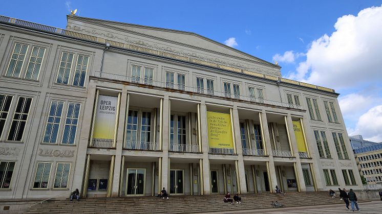 Opernhaus Leipzig auf dem Augustusplatz