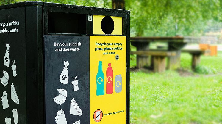 Bury joins In The Loop with new colourful bins to boost recycling on-the-go