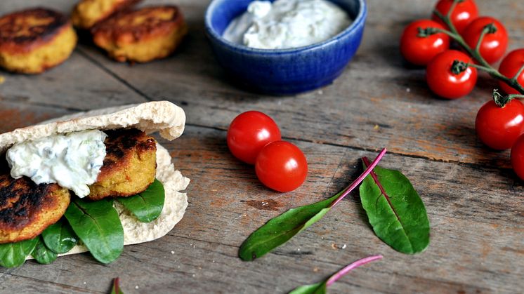 Falafel er både kjempegodt, sunt og enkelt å lage.