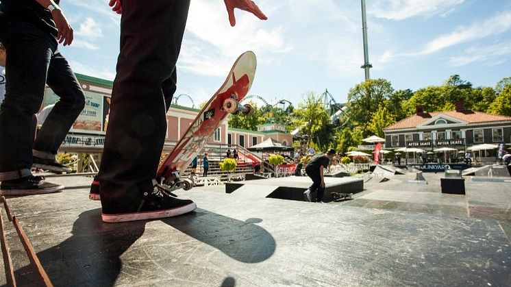 Världsstjärnor bokade för Skate på Liseberg