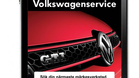 Service-app hjälper Volkswagenförare att komma rätt