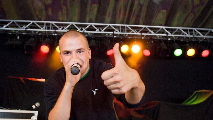 "DEL" blev vinnare i Bostadsbolagets Rap battle på Göteborgs Kulturkalas