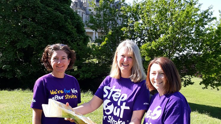 ​Stroke survivor and local stroke teams make Scafell Pike purple this May