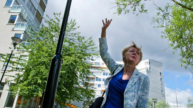Ulla Hamilton (M): Smart belysning på Kungsholms strand halverar energiförbrukningen