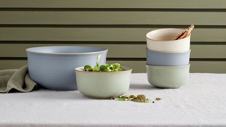 Back to the roots: new stoneware collection Thomas Nature.