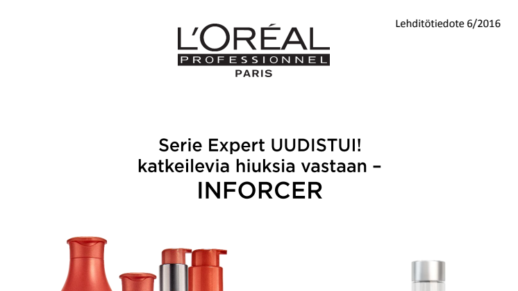 L'Oréal Professionnel Serie Expert 2017 Inforcer