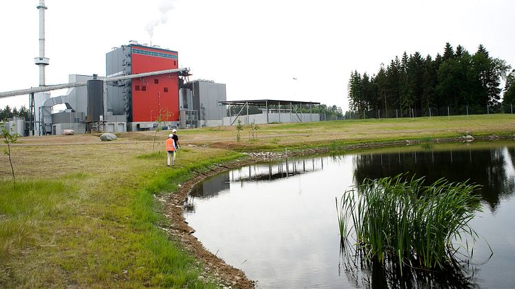 Moskogen Kraftvärmeanläggning. Foto: Kalmar Energi